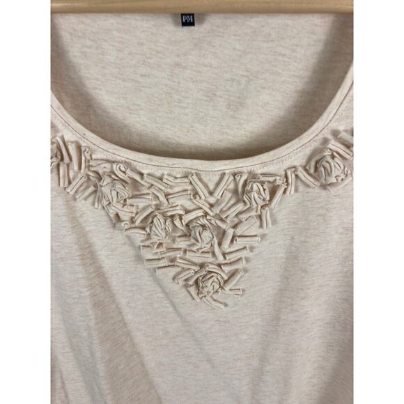 NIC + Zoe Beige Texture Tank Size Pm - Picture 2 of 4